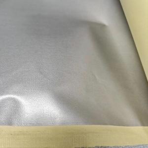 China Low Thermal Conductivity Para Aramid Fabric With Aluminum Coating supplier