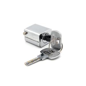 China 45 Degree Turn Desk Drawer Locks Silver Color Chrome Plated  Long Life Span supplier