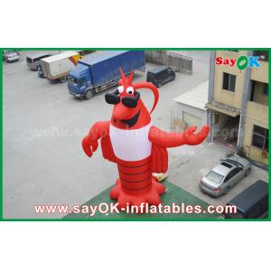 China Advertising Red Inflatable Animal Giant Lobster Inflatable Model 2 Years Warranty supplier