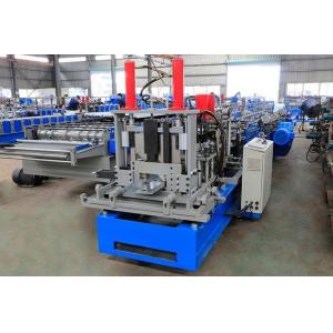 China Highly Efficient Steel Profile Stud And Track Roll Forming Machine 18 Station supplier