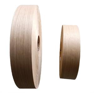 Natural Walnut Wood Edge Banding 0.8mm 12mm Smooth With Hot Melt Adhesive