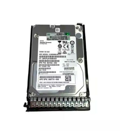 1pc Original HPE 600GB SAS 12G Enterprise 15K Hard Disk 870757-B21 No External Power Supply
