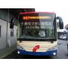 Single Color Programmable Bus Moving Message LED Sign , P16 Red Commercial Led