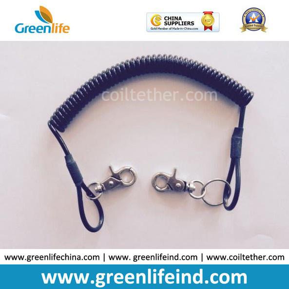 Plastic Bungee Cord Black Tether for Tools Stop-Dropping