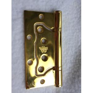 Long Life Brass GP Color Steel Flush Hinge For Furniture Door Using
