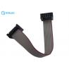 2*5pin IDC 2.54mm Pitch Pinrex Bump With Strain Relief Flat Ribbon Cable 0.635mm