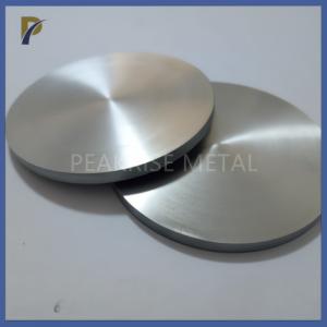 China Round  Tungsten Sputtering Target For Magnetron Sputtering Coating Tungsten Disc Tungsten Target Tungsten Round Stock supplier