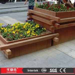 China WPC Wood Plastic Composite Decking Decorative Flower Box For Outdoor supplier