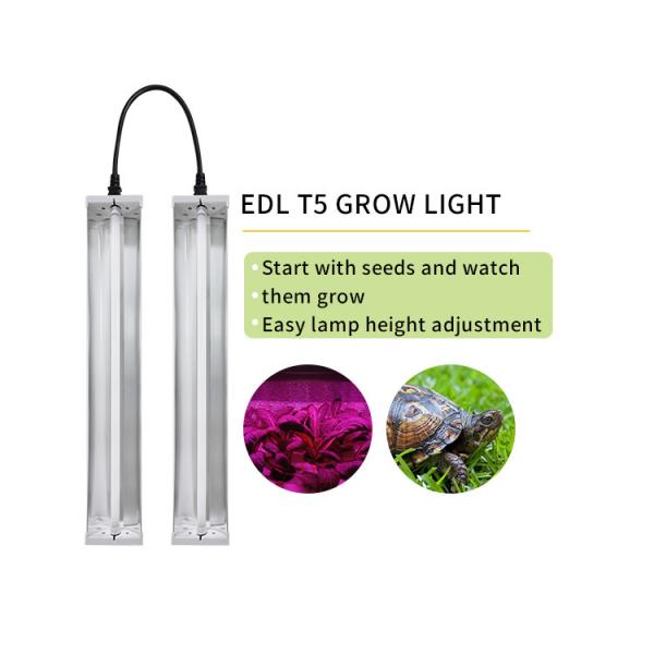 Agricultural 2ft Led Tube Light , ETL Plant Lighting Hydroponics IP44