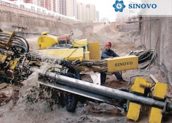 SM1800B Full Hydraulic Crawler Mutil Function Drilling Rigs 20000N Winch Capacity