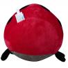 Easy Cleaning Ladybug Cute Plush Dolls Black / Red Color Custom Size