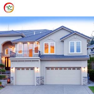 China 2024 New Modern Residential Small Garage Door with Remote Control Glass Inserted Aluminum Panel Windows Steel Material Home Use wholesale