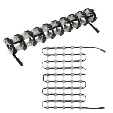 P60 LED MESH PANTA FLEXIBLE Material de PC 50,000h Lifetime IP67 para uso al aire libre