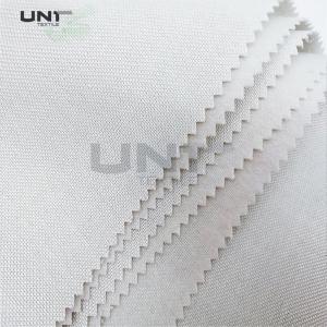 China 240gsm Single Side Brushed Tie Interlining Fabric Necktie Lining Roll supplier