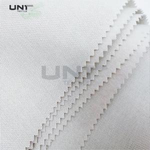 China Polyester Tie Interlining Fabric 260gsm Collar Necktie Lining For Men Tie Fabric supplier