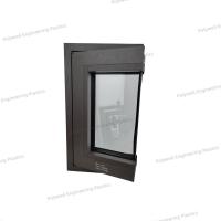 China Residential Aluminum Bi Folding Windows Vertical Slide Glass Window For Balcony on sale