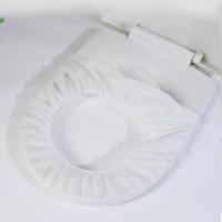 China Dustproof Travel Toilet Seat Covers Disposable Elastic Band Non Woven on sale