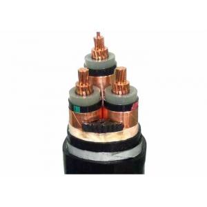 China 3 Core LSHF Cable , 6/ 10 KV XLPE Insulated Copper Wire Armoured Cable supplier