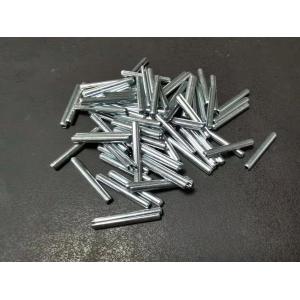 China Spirol Coiled 18mm Phosphate 316 Spilt Slotted Spring Pin Zinc Cylinder wholesale