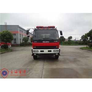 China ISUZU Chassis CAFS Fire Truck with Large Capacity 3600 L/Min Flow Fire Monitor wholesale