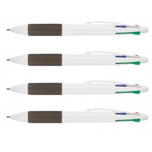4 color promotional plastic ballpoint pen, four colors ballpoint pen
