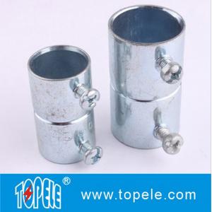 China 1/2 To 4 EMT Conduit And Fittings Steel Set Screw EMT Conduit Coupling American Standard supplier