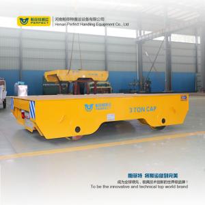 China Large Capacity Material Track Forklift Battery Transfer Cart , Automated Guided Vehicle supplier