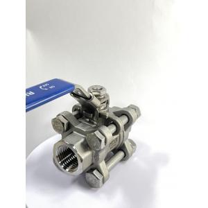 China NPT Bsp BSPT Female Thread Screwed Full Bore Butt Weld Industrial Threaded Ball Valve supplier