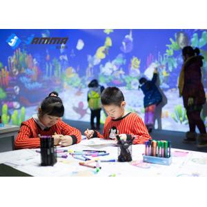 Magic Forest Interactive Floor Projection System , 3 X 2.2 M Interactive Video Projection