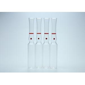 Medical Injection Glass Vials , Clear Empty Medicine Vials 2ml Capacity