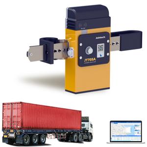 China Smart GPS Cargo Padlock For Logistics Assets Management Container Theft Prevention supplier