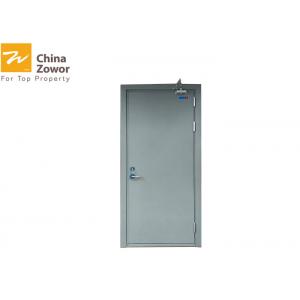 China 1 Hour Fire Rated Steel Insulated Fire Exterior Doors For Commercial Buildings supplier