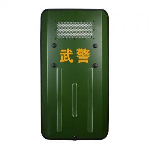 China Police Anti Riot Aluminiun Alloy Metal Shield  with watching window supplier