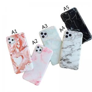 Waterproof Matte Marble Phone Case Iphone Cell Phone Protector Case