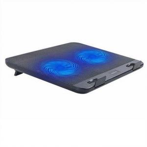 ARTSHOW - Two Fans Slim and Small Angle Tilt Quantum Laptop Cooling Tray Pad for 15.6inch Screen