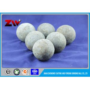 Low breakage forged steel ball and cast iron grinding balls for ball mill