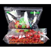China Fresh fruit bag(Cherry/Lichi/grape), Zipper Top Stand Up Bag For Cherry Dried Fruit, slider grape bag,cherry bag,fruit b on sale
