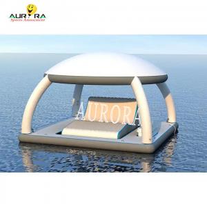 Custom PVC Inflatable Floating Boat Dock Water Air Pontoon Swim Deck Platform