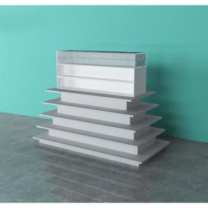 China Steel Material Gondola Store Shelving L2500×W660×H1500mm Size supplier