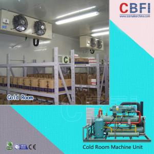 China Easy Installation Freezer Cold Room / Seafood Cold Room With Sliding Door / Swing Door supplier