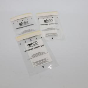 Ai 650 Clear Self Adhesive Seal Specimen Bag Accept Custom