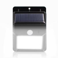 China ABS High Power Waterproof PIR Motion Sensor Outdoor LED Garden 3 Head Security emergency Remote Control Solar Light For on sale