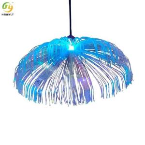 China Waterproof Jellyfish Led Fiber Optic Lights Generator RGB Outdoor And Indoor Decorative supplier