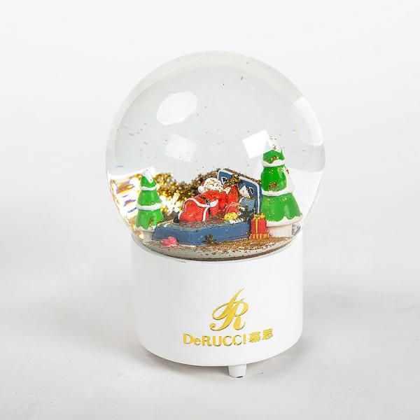 SGS Certificate Dia100mm Personalised Christmas Snow Globes