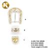 Custom Fashion Style Plate Belt Buckles With Beautiful Appearance
