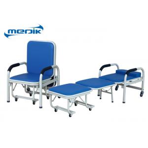Durable Medical Folding Chair Hospital Accompany Sleeping Chair With Castors