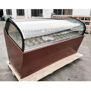 China Sharecool 24 Pans Ice Cream Freezer Display Cabinet Popsicle Freezer Display Case supplier