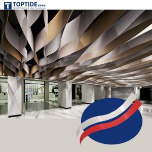 Fireproof Soundproof Artistic Ceiling Board For Commercial Buildings