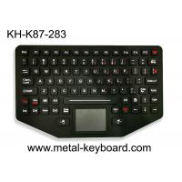 China USB OR PS/2 Military or Portable Computer Ruggedized Backlight Silicone Keyboard With Touchpad on sale