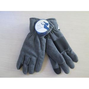 China Winter gloves for Men and Woven--Fleece Glove--Polyester glove-Touch screen glove for Smrt touch--Iphone Use supplier